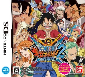 One Piece Gigant Battle 2 - Shin Sekai (Japan) box cover front